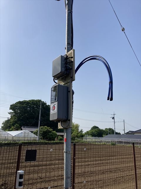 アルミケーブル敷設工事