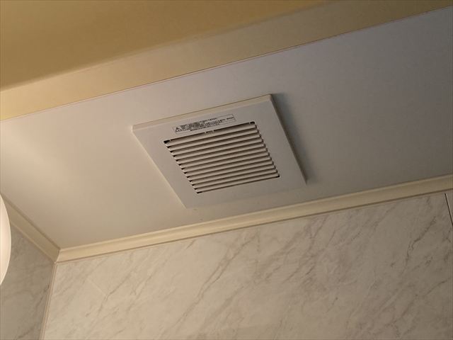 家庭用浴室換気扇交換工事