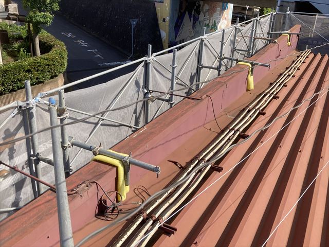 テナント照明撤去工事
