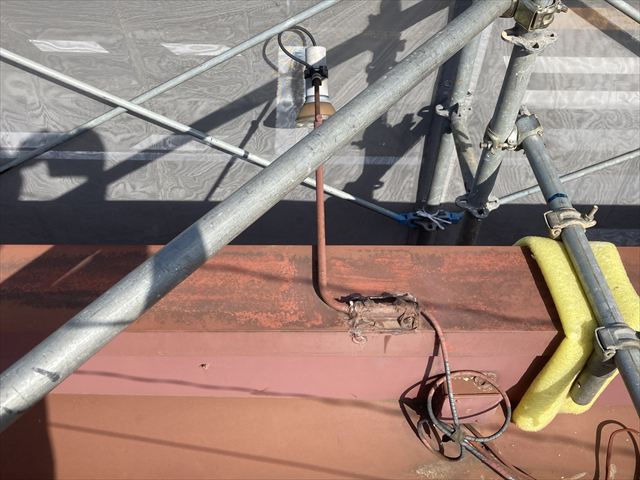 テナント照明撤去工事