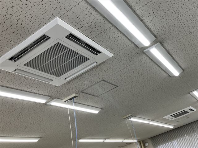 オフィス用パッケージエアコン交換工事