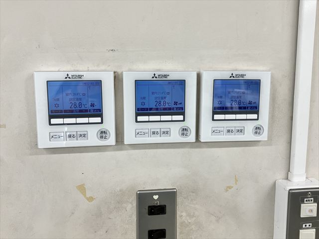 オフィス用パッケージエアコン交換工事