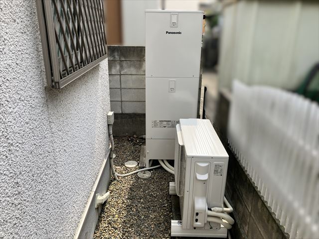 家庭用エコキュート交換工事