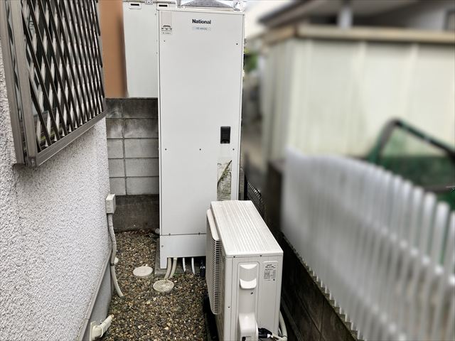 家庭用エコキュート交換工事