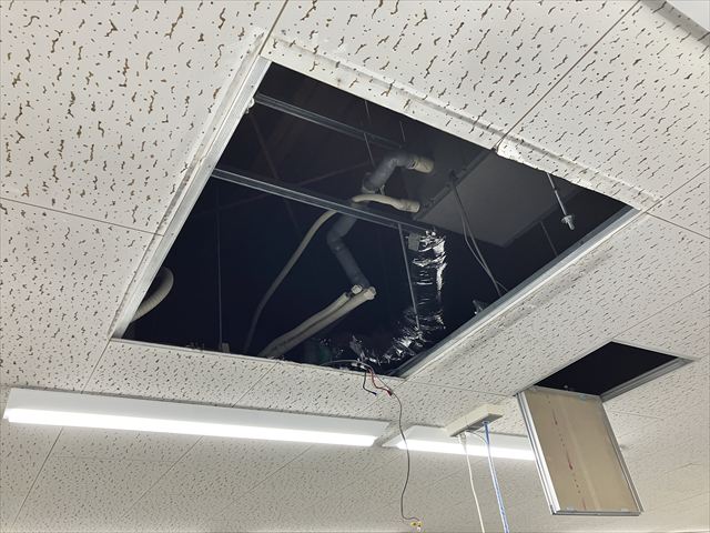 オフィス用パッケージエアコン交換工事