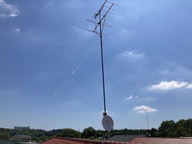 アンテナ交換工事