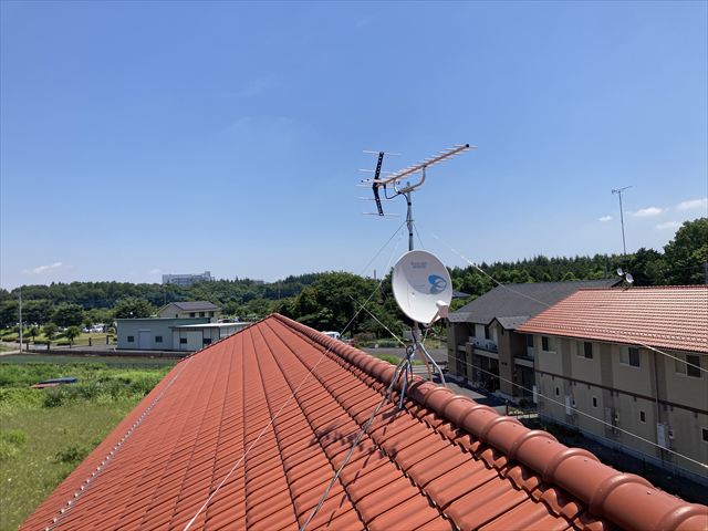 アンテナ交換工事