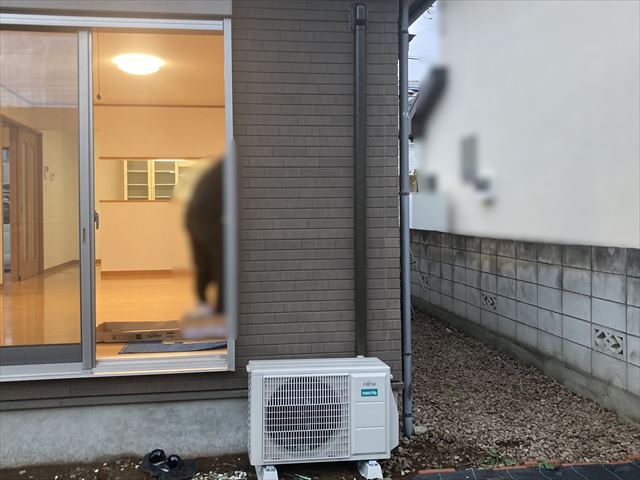 家庭用エアコン3台・アンテナ設置工事