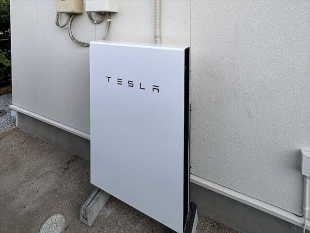 家庭用テスラパワーウォール設置工事