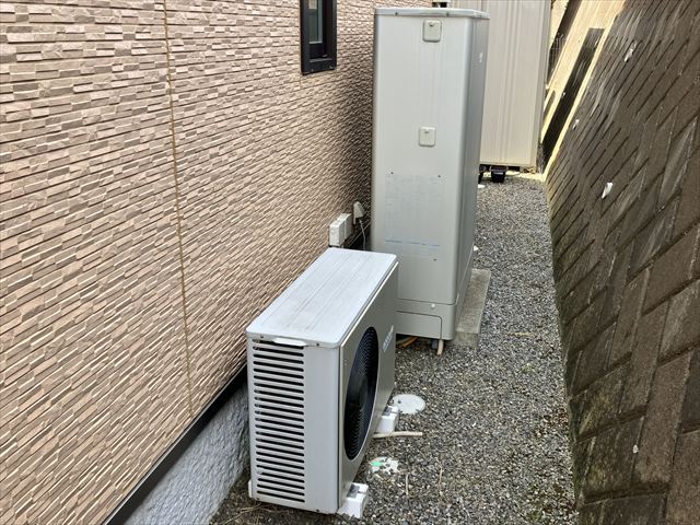 茨城県守谷市 家庭用エコキュート交換工事