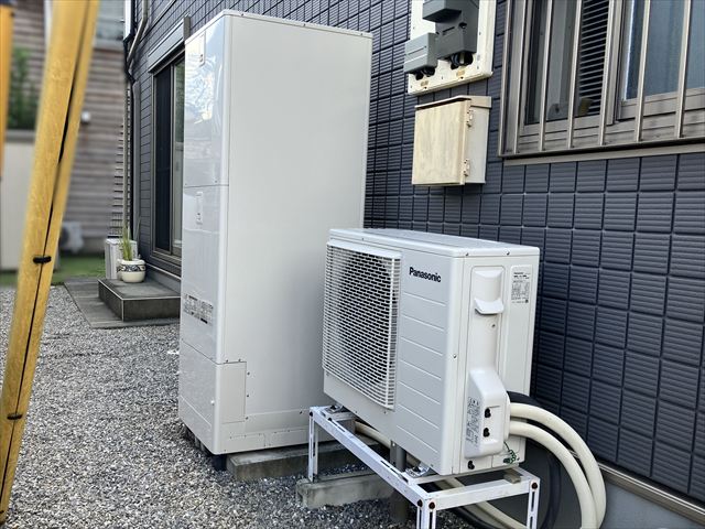 茨城県常総市 家庭用エコキュート交換工事