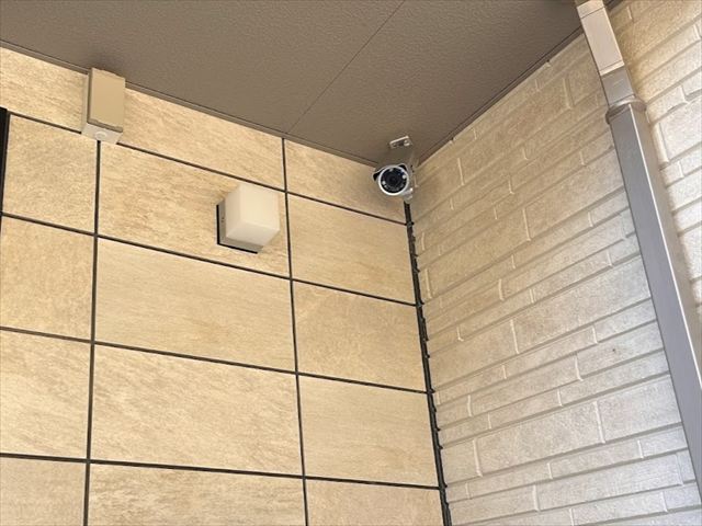 千葉県柏市 家庭用防犯カメラ設置工事