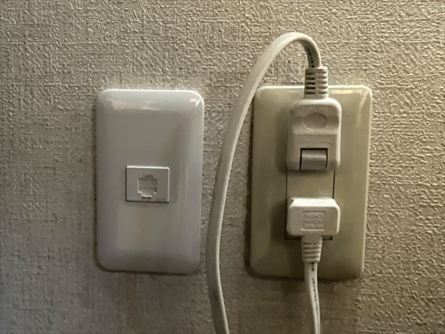 家庭用LANケーブル敷設工事