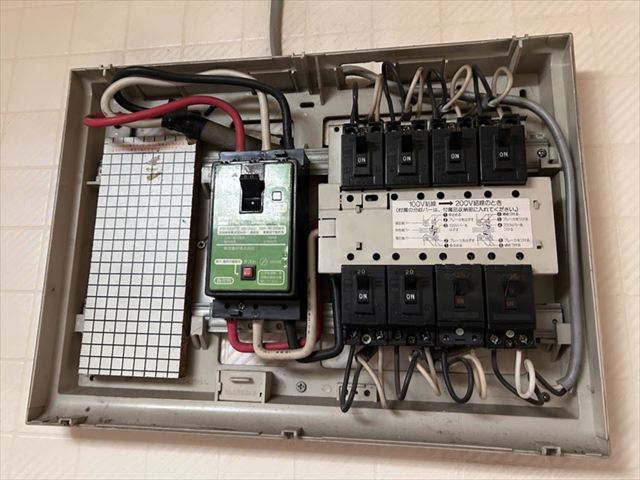 茨城県守谷市 家庭用分電盤交換工事