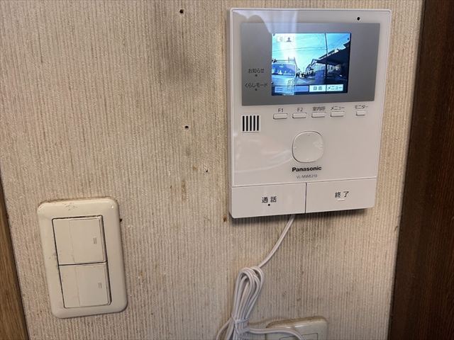 茨城県守谷市 家庭用ドアホン交換工事