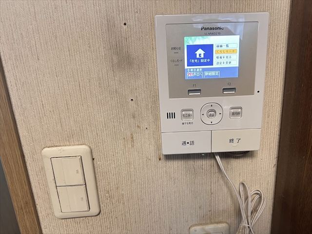 茨城県守谷市 家庭用ドアホン交換工事