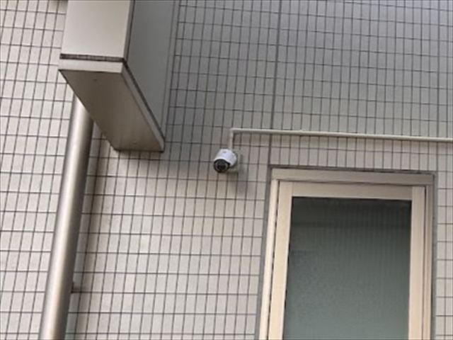 業務用防犯カメラ設置工事