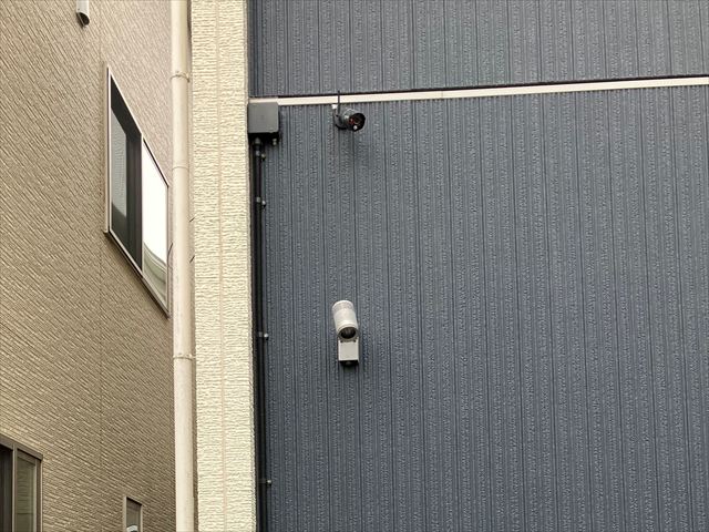 千葉県鎌ケ谷市 家庭用防犯カメラ交換工事