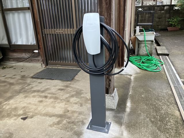 家庭用テスラウォールコネクター設置工事