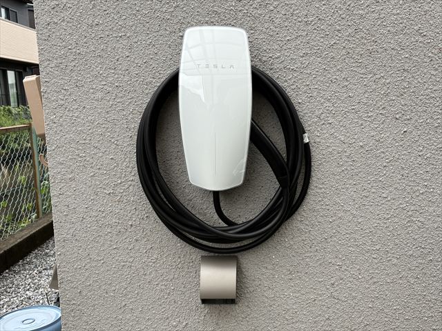 茨城県つくばみらい市 家庭用EVコンセント(電気自動車充電コンセント)設置工事