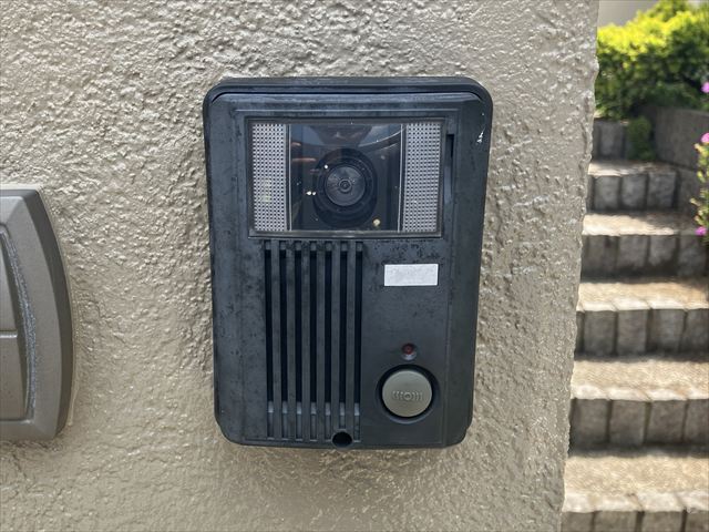 茨城県つくば市 家庭用テレビドアホン交換工事