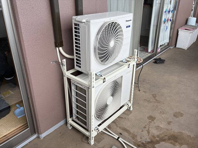 茨城県守谷市 家庭用エアコン設置工事
