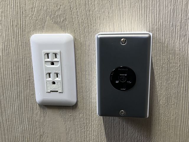 家庭用動力新設、LED化、アース付コンセント交換工事