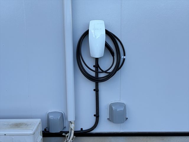 家庭用テスラウォールコネクター設置工事