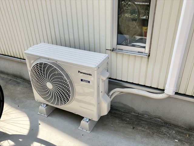 茨城県守谷市 家庭用エアコン交換工事