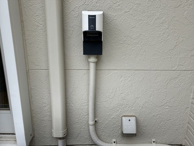 茨城県取手市 家庭用EVコンセント(電気自動車充電コンセント)交換工事