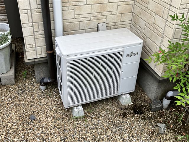 茨城県取手市 家庭用エアコン交換工事
