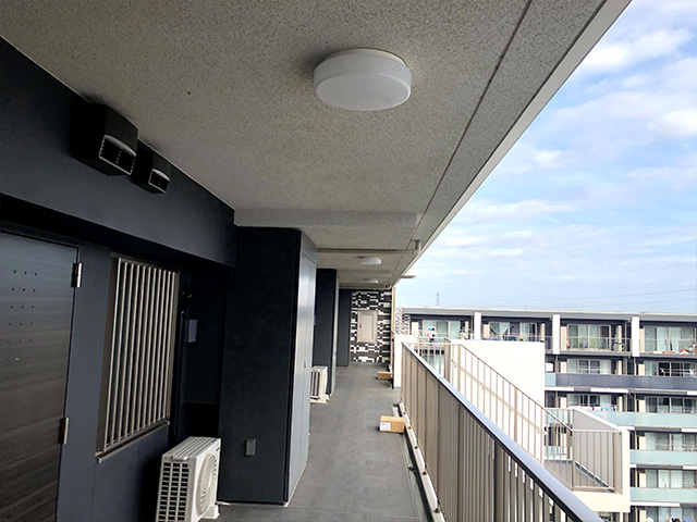 茨城県守谷市 共用部LED化工事