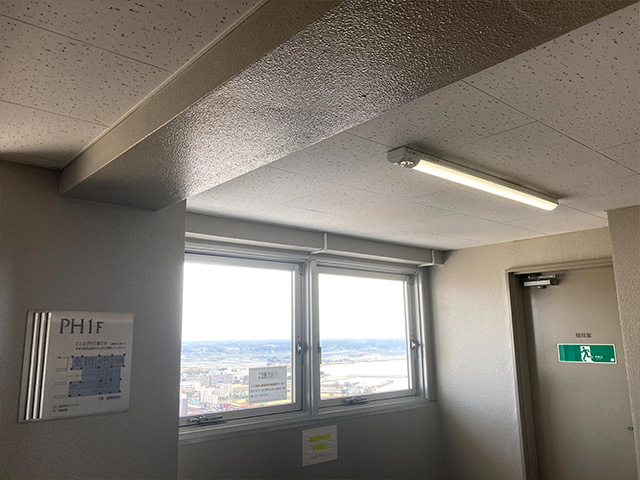 茨城県土浦市 全棟共用部LED化工事