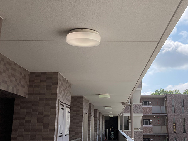 茨城県つくば市 全棟共用部LED化工事