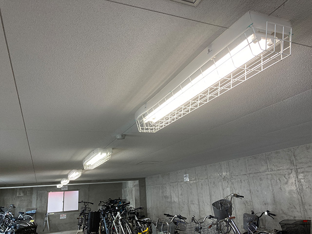茨城県つくば市 全棟共用部LED化工事