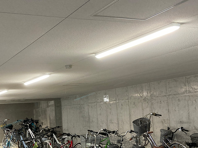茨城県つくば市 全棟共用部LED化工事