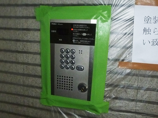 茨城県水戸市 マンションインターホン交換工事
