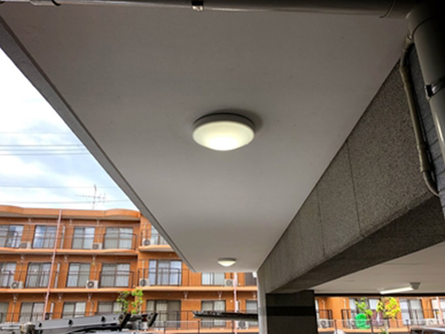 千葉県幕張市 マンション全LED化工事