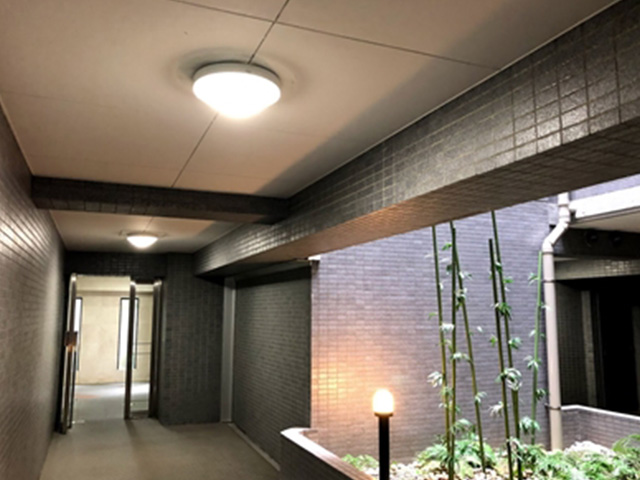 千葉県幕張市 マンション全LED化工事