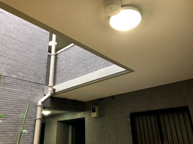 千葉県幕張市 マンション全LED化工事