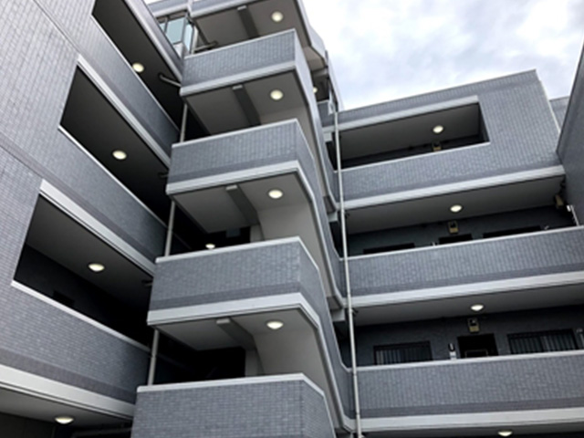 千葉県幕張市 マンション全LED化工事