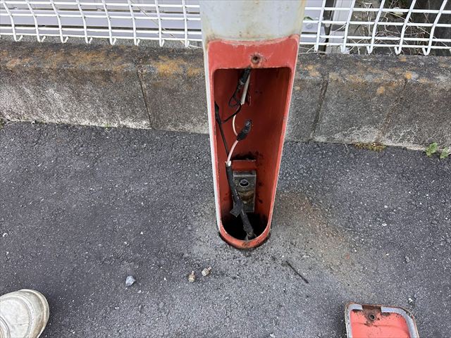 茨城県守谷市 オフィス用看板・駐車場照明交換工事