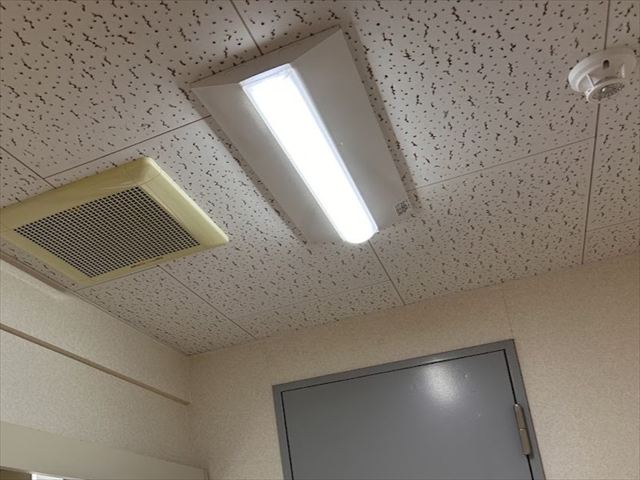 茨城県土浦市 オフィス用照明LED化工事