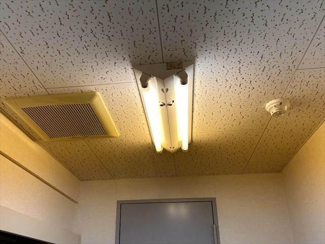 茨城県土浦市 オフィス用照明LED化工事