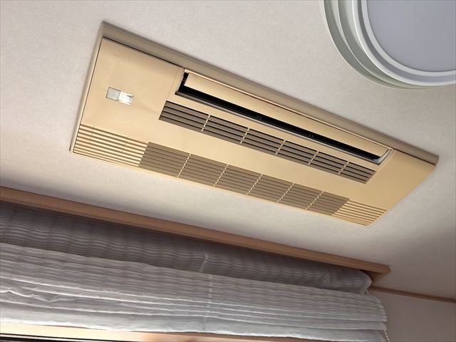 茨城県守谷市 家庭用ビルトインエアコン交換工事