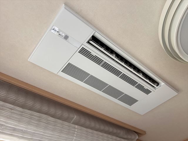 茨城県守谷市 家庭用ビルトインエアコン交換工事