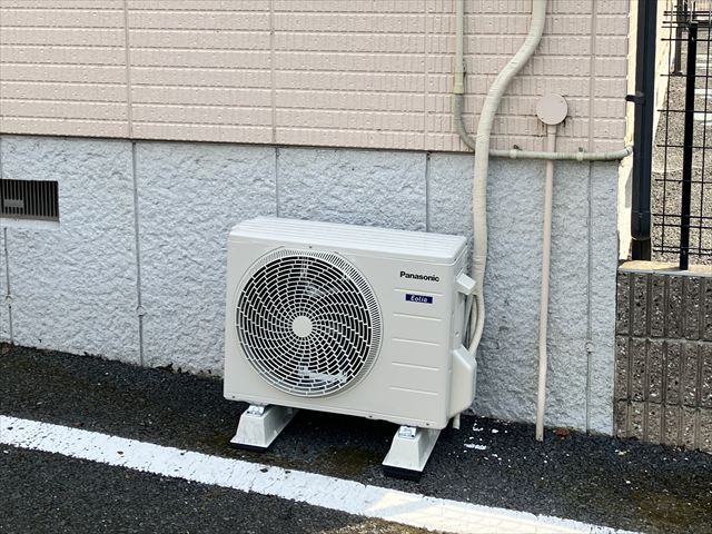 茨城県つくばみらい市 家庭用エアコン設置工事