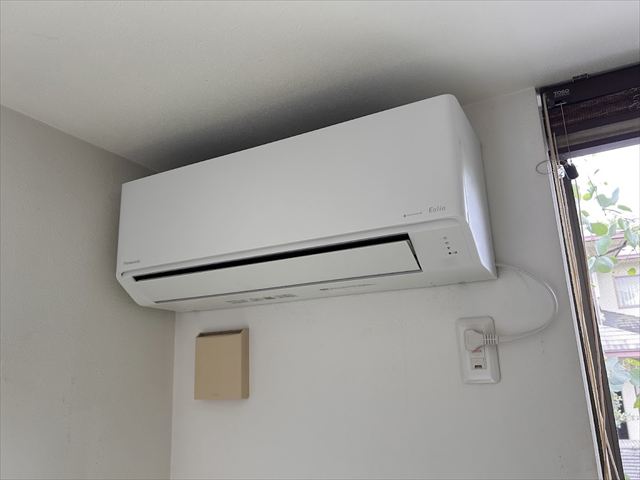茨城県守谷市 家庭用エアコン交換工事