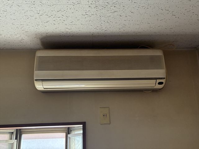 茨城県常総市 家庭用エアコン交換・専用回路設置、分電盤交換工事