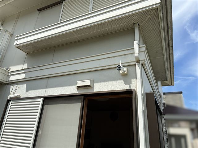 千葉県我孫子市 家庭用防犯カメラ設置工事